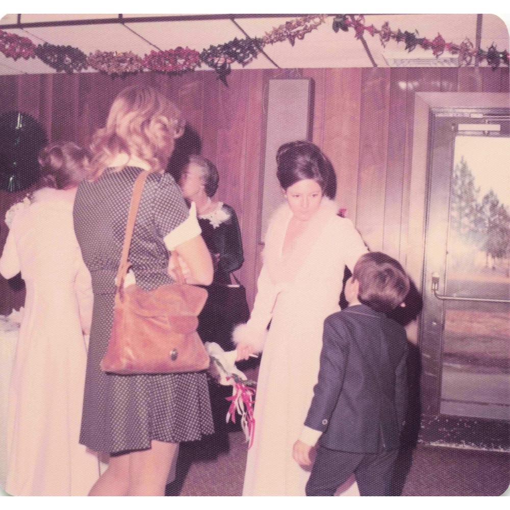 Vintage 1970s Wedding Reception Lot of 6 Photos Military Base Officers Club - Picture 2 of 6